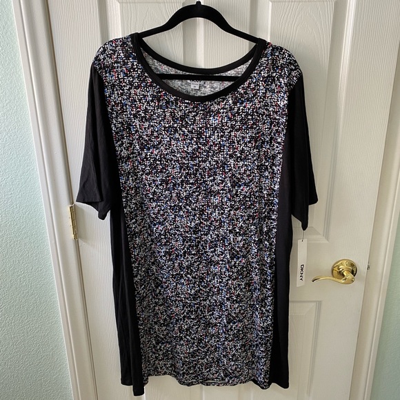 🔥5 for $20🔥 DKNY Short Sleeve Dress 3X NWT - Picture 2 of 7